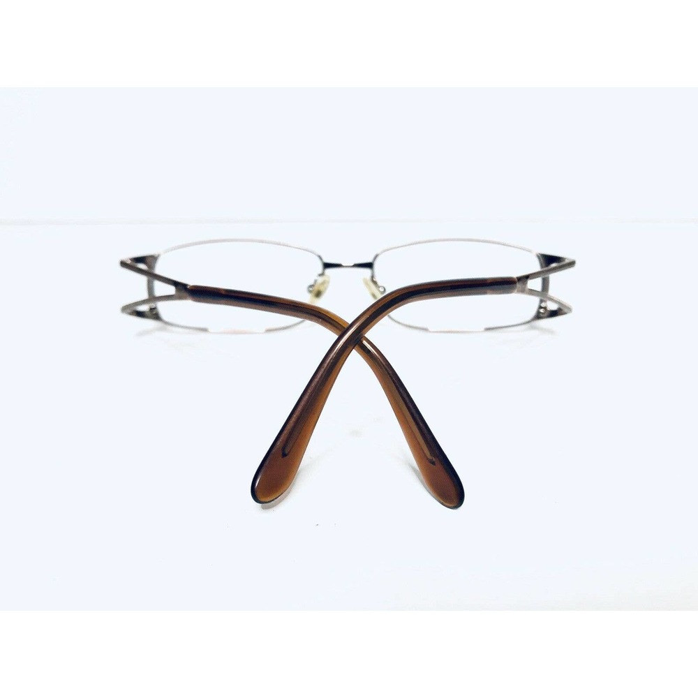 Versace Brown Rectangular Glasses - image 7